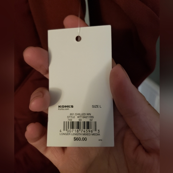 TekGear Fantastic Sweatshirt Vest Coat - Picture 9 of 10